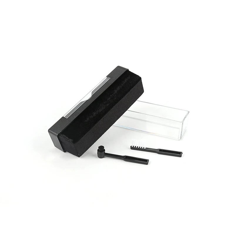 Professional Anti-Static Vinyl Record Velvet Cleaning Cleaner Pad Brush Great