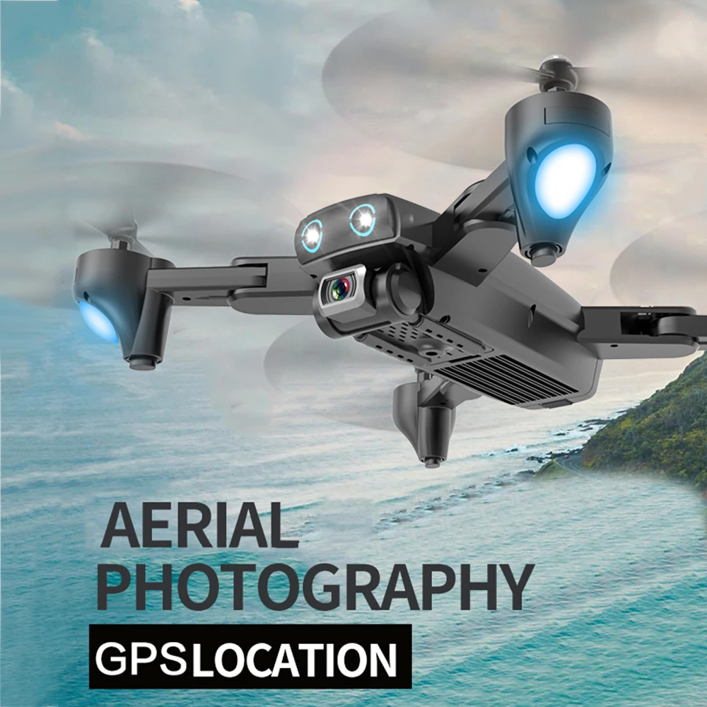Дрон CSJ S167GPS с камерой wifi FPV Дрон 720P камера Летающий контроль жестов авто возврат Квадрокоптер-Дрон RC игрушки малыш