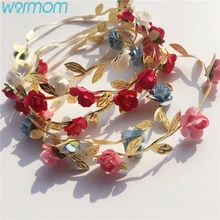 Best Price WARMOM Children Roses Hair Accessories Flower Hair Band Fashion Hot Selling DIY Handmade Flower Headbands Cute Beauty Kids Stuff Best Price WARMOM Children Roses Hair Accessories Flower Hair Band Fashion Hot Selling DIY Handmade Flower Headbands Cute Beauty Kids Stuff