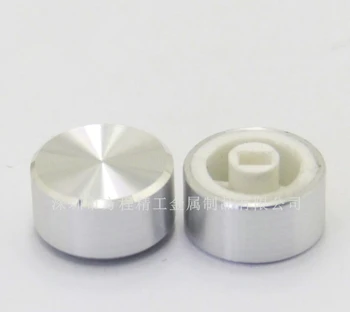 

12pcs Aluminum alloy button cap 14*7mm 3*2 hole Square For light touch switch Power direct key switch button