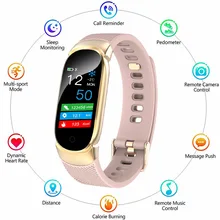 Smart Horloge Hartslag Bloeddruk Met Massage Herinnering Functie Smartwatch Mannen Vrouwen Smart Armband 2020 Nieuwe