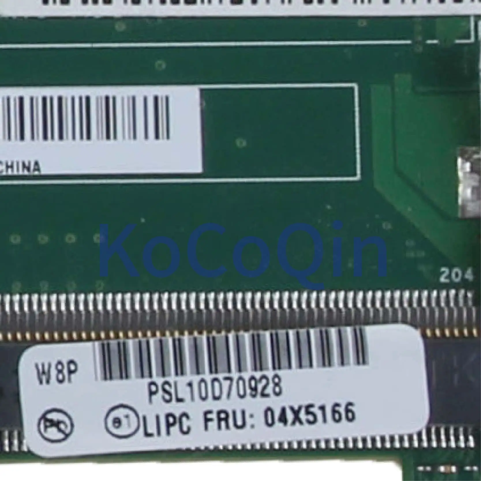 KoCoQin материнская плата для ноутбука LENOVO ThinkPad X240 I7-4600U материнская плата 04X5166 04X5178 VIUX1 NM-A091
