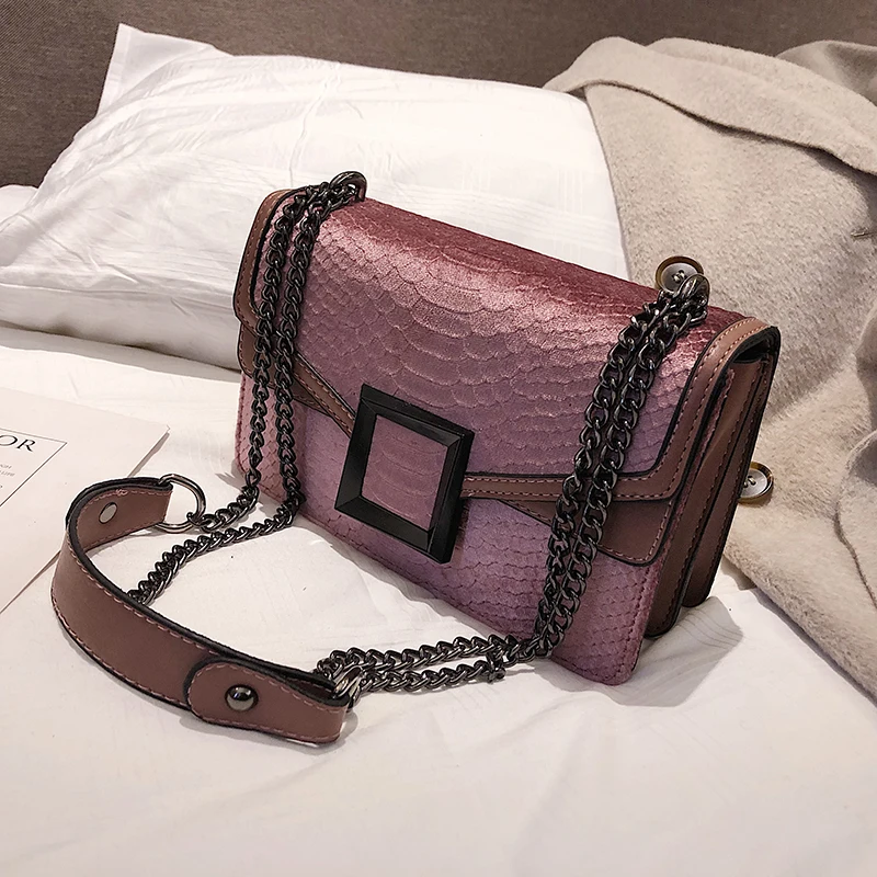 Hifuar женская сумка змеиный принт сумка на плечо винтажная женская сумка через плечо роскошная кожаная сумка-мессенджер