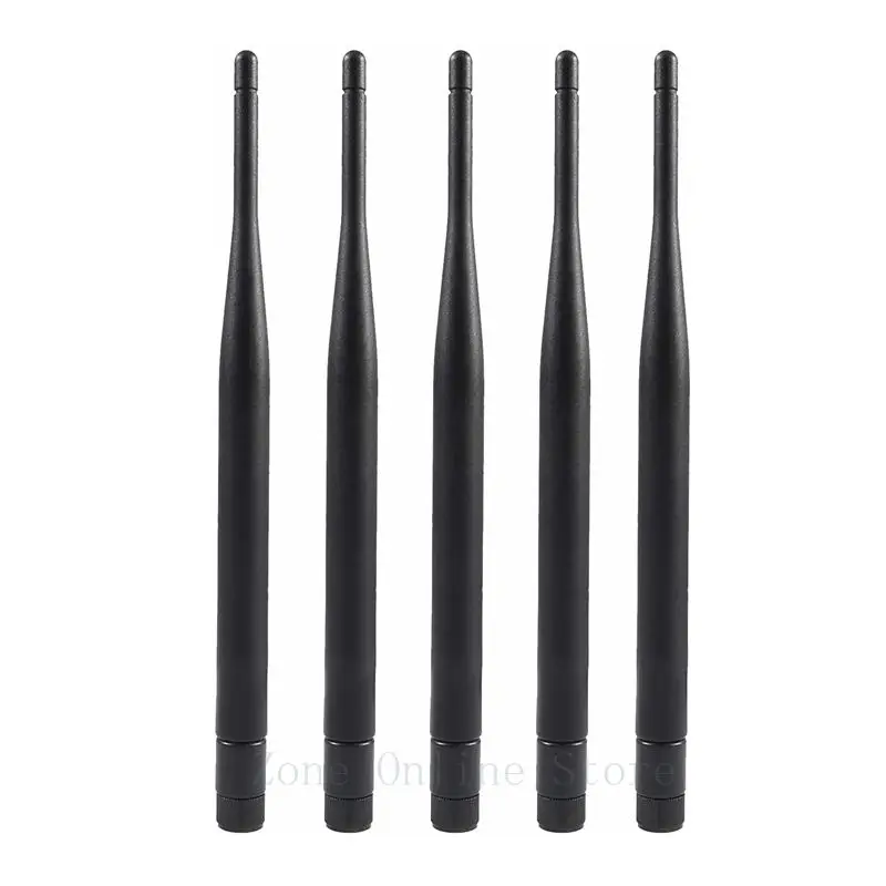 Description Picture 5 of item10pcs WiFi Router Female Antenna 2.4GHz 5GHz 5.8GHz 6dBi For USB Adapter Wireless Network Card Security IP Camera Video Monitor