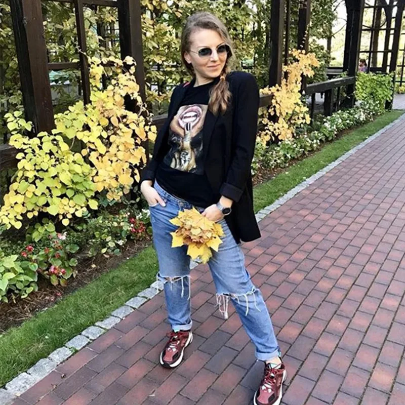 Porzingis унисекс толстовки Модные женские с русскими надписями я всегда прав # это