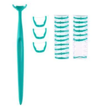 

20pcs Interdental Brush Teeth Stick Tooth Picks Replaceable Dental Toothpicks Tools
