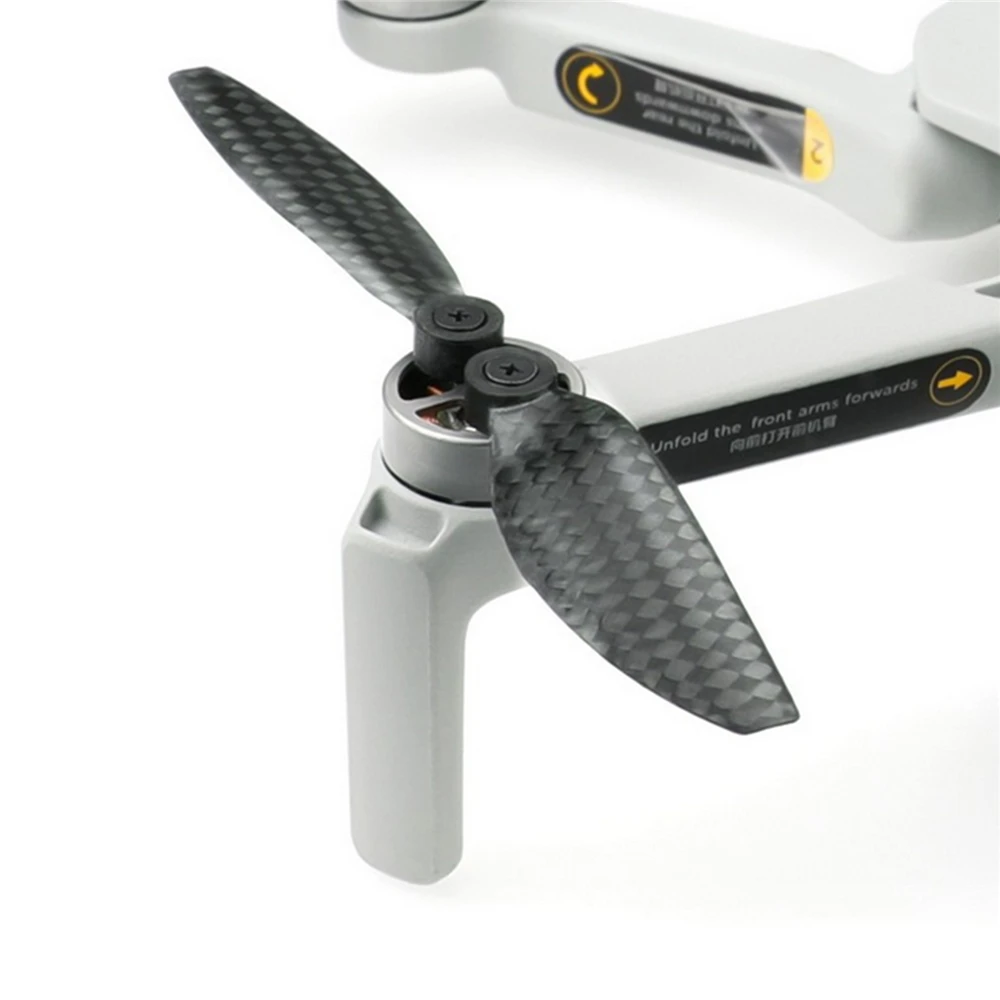 Быстросъемный карбоновый Пропеллер для DJI Mavic Mini Drone, запасные части, аксессуары, реквизит для лезвия