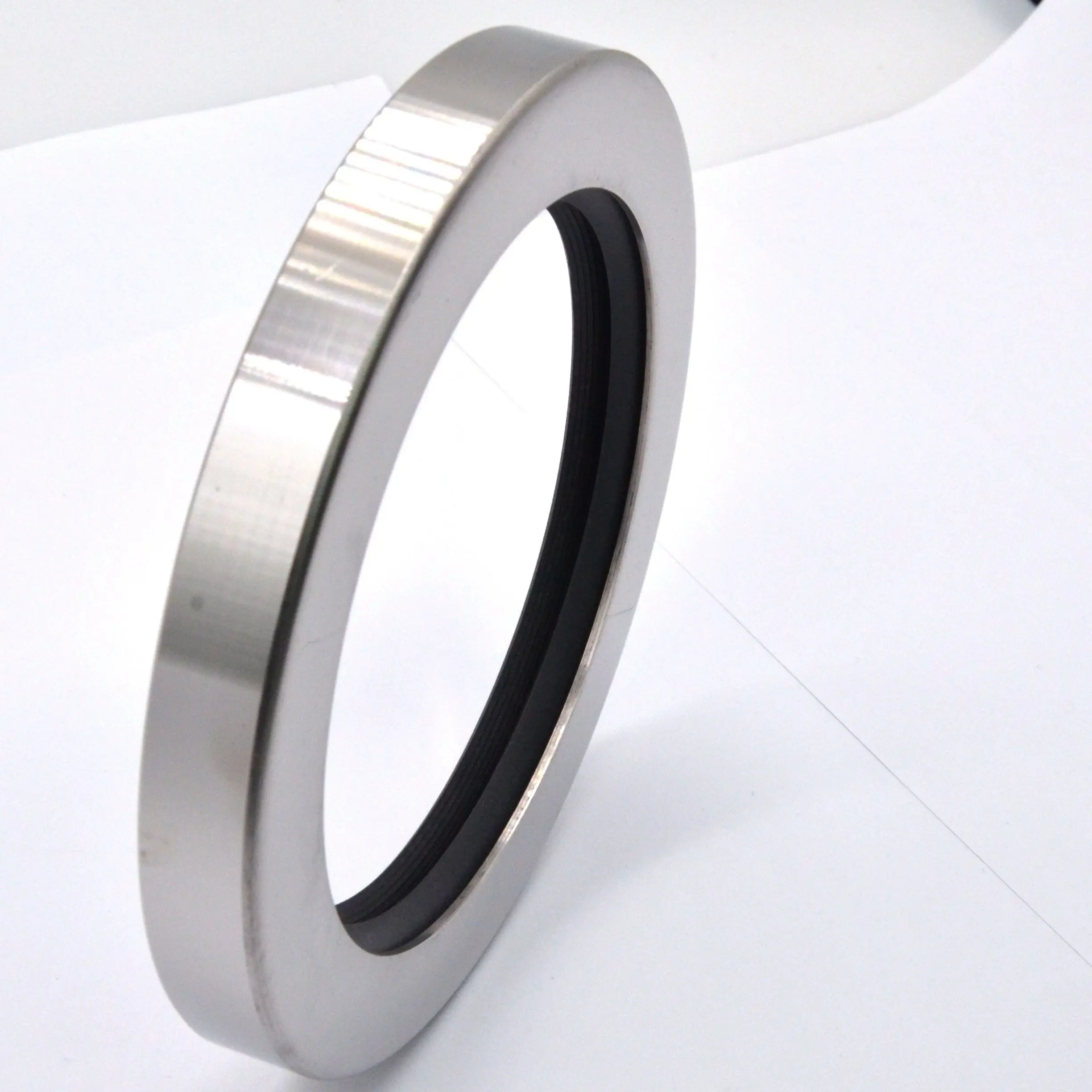 PTFE Lip Oil Seal 76.2*100*12 89244024 With Stainless Steel Housing Single lip and Dual Lip Screw Air Compressor Spare Parts