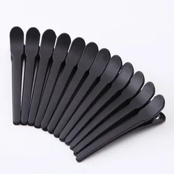 6 pçs plástico fosco grampos de cabelo pro salão de cabeleireiro seccionamento ferramenta de estilo de cabelo trança grampo de cabelo acessório pino de cabelo