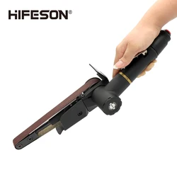 Machine pneumatique de ponçage à haute efficacité 2 "20x520mm pour le meulage et le polissage des plaques de fer, bois et plastique 