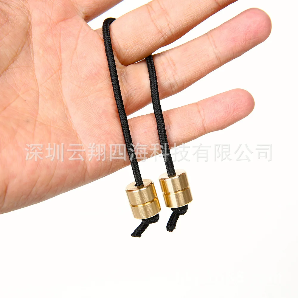 Begleri Рольф бусины палец лимит Спорт декомпрессия игрушка Fingertip йо-йо два шара ремешок YO-YO