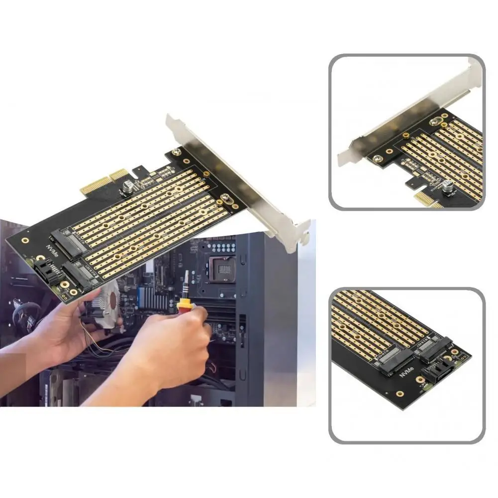 Компактная Простая установка M.2 NGFF M-Key для настольного ПК PCIe x4 NVMe SSD 2242 2260 2280