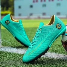 Новинка, футбольные бутсы для мужчин, дышащие уличные тренировочные Бутсы для студентов и мальчиков, удобные футбольные бутсы