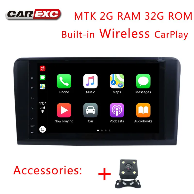Android 9,0 Автомобильный gps радио для Benz GL ML Класс W164 W300 ML320 ML280 ML350 GL320 GL350 GL450 мультимедийный плеер DAB Carplay - Цвет: 32G Carplay cam