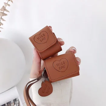 

PU Leather Case For AirPods Pro Case On For Air Pod Pro Cover Silicone Flip Coque Funda For Apple Air Pods Airpot Pro 2 3 Cases