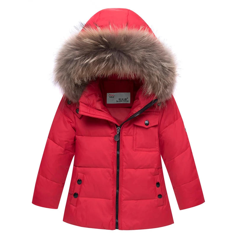 Happy childhood Baby Girls Winter Jacket Coat Strawberry Warm Cotton Parka Down Snowsuit Jacket Outwear