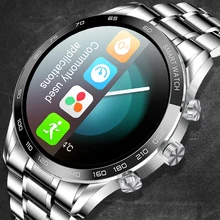 2021 inteligentny zegarek mężczyźni wodoodporna Sport zegarek do Fitness luksusowe smartwatch Bluetooth otrzymać telefon zwrotny od niestandardowe Dial lepsze niż w przypadku Android ios + pudełko tanie i dobre opinie zodvboz Zgodna ze wszystkimi STAINLESS STEEL Krokomierz Rejestrator aktywności fizycznej Rejestrator snu Wiadomości z przypomnieniami