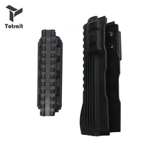 Горячие Черные Охотничьи Аксессуары тактический страйкбол стрельба AK 47 Strikeforce полимер рукавицы Верхняя Нижняя Пикатинни