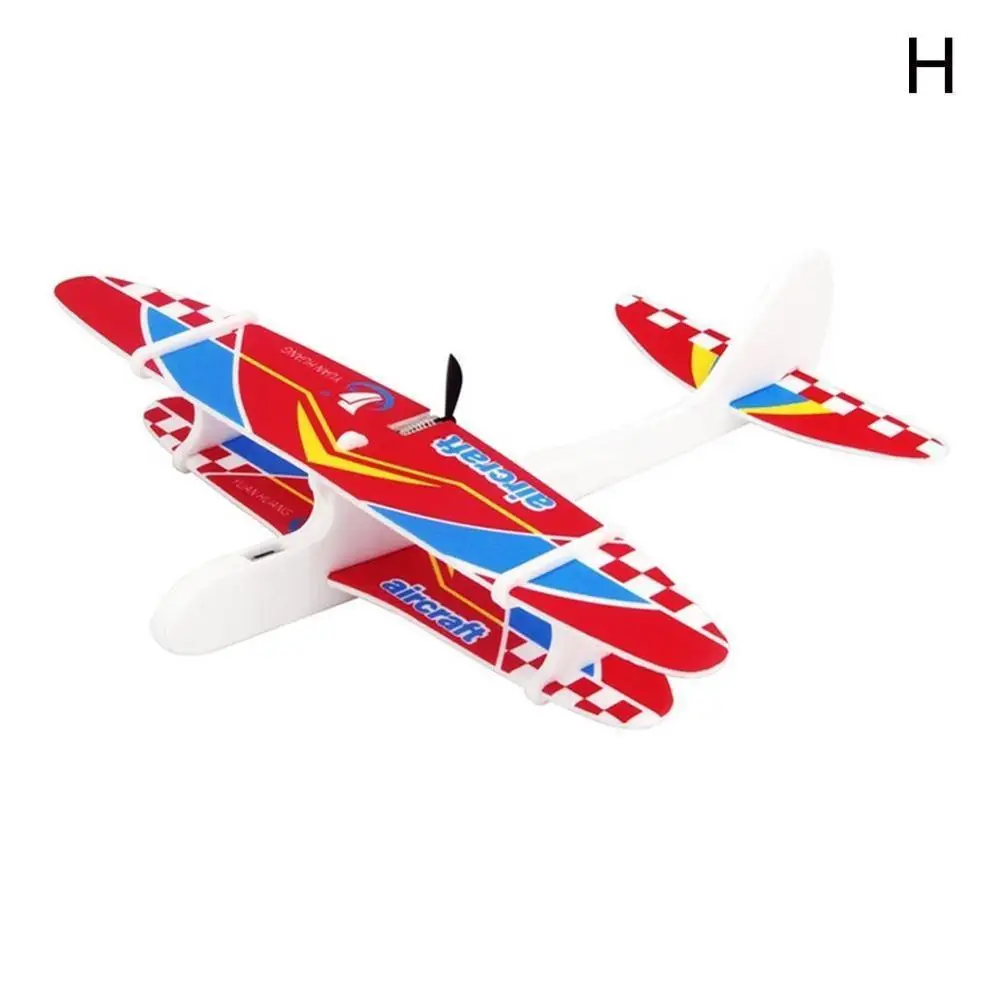 Wing fuselage Brain Game Freehand-flying фиксированный крыло планерный самолет конденсатор Пена DIY самолет модель обучающая игрушка для детей - Цвет: Wing fuselage
