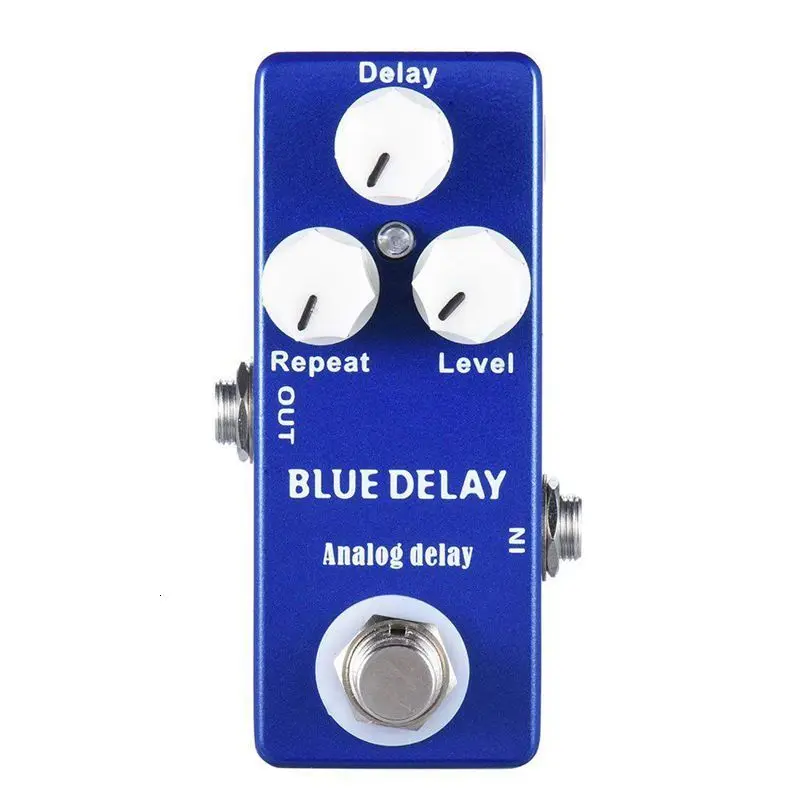 Mosky Deep Blue мини эффект Gitaar Pedaal истинный обход|Детали и аксессуары для гитар| |