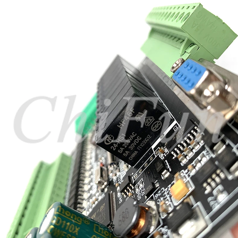FX3U 24MR 6AD 2DA высокоскоростная ПЛК промышленная плата управления с 485 связью и