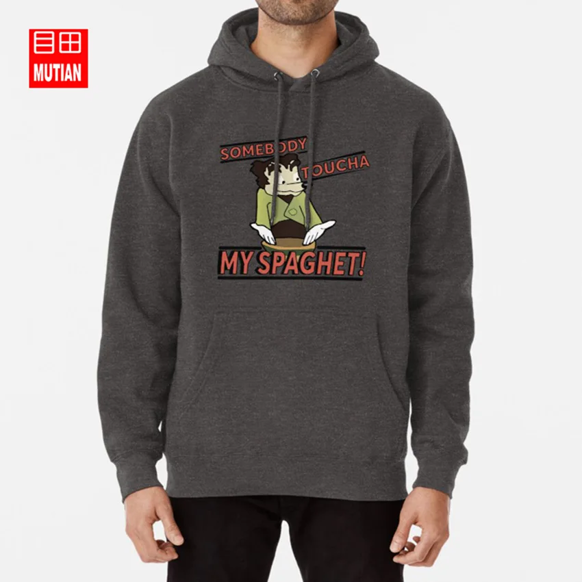 Кто-то уделал мой спагетти мем толстовки кого-то уделал мой спагетти мем spaghetsomebody уделал мой spaghetpewdiepie - Цвет: darkgrey-hoodie