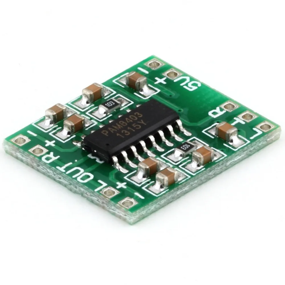 Высококачественный аудиомодуль PAM8403 DC 5V Mini Class-D Цифровой усилитель платы lcd