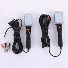 8 м проводной яркий светодиодный светильник прожектор светильник Портативный ручной рабочий светильник Магнитная флэш светильник рабочий светильник для гаража Отдых на природе