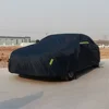 Universal Dark Blue Full Car Cover Outdoor Snow Ice Dust Sun UV Shade Cover Auto Exterior Accessories fit suv sedan hatchback ► Photo 3/6