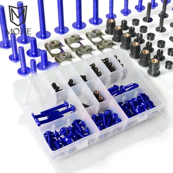 

For SUZUKI GSF 250 400 600S 1250 600 650 650S 650N Bandit 250 650 Motorcycle Fairing Spring Screws Bolts Kit Fastener Clips