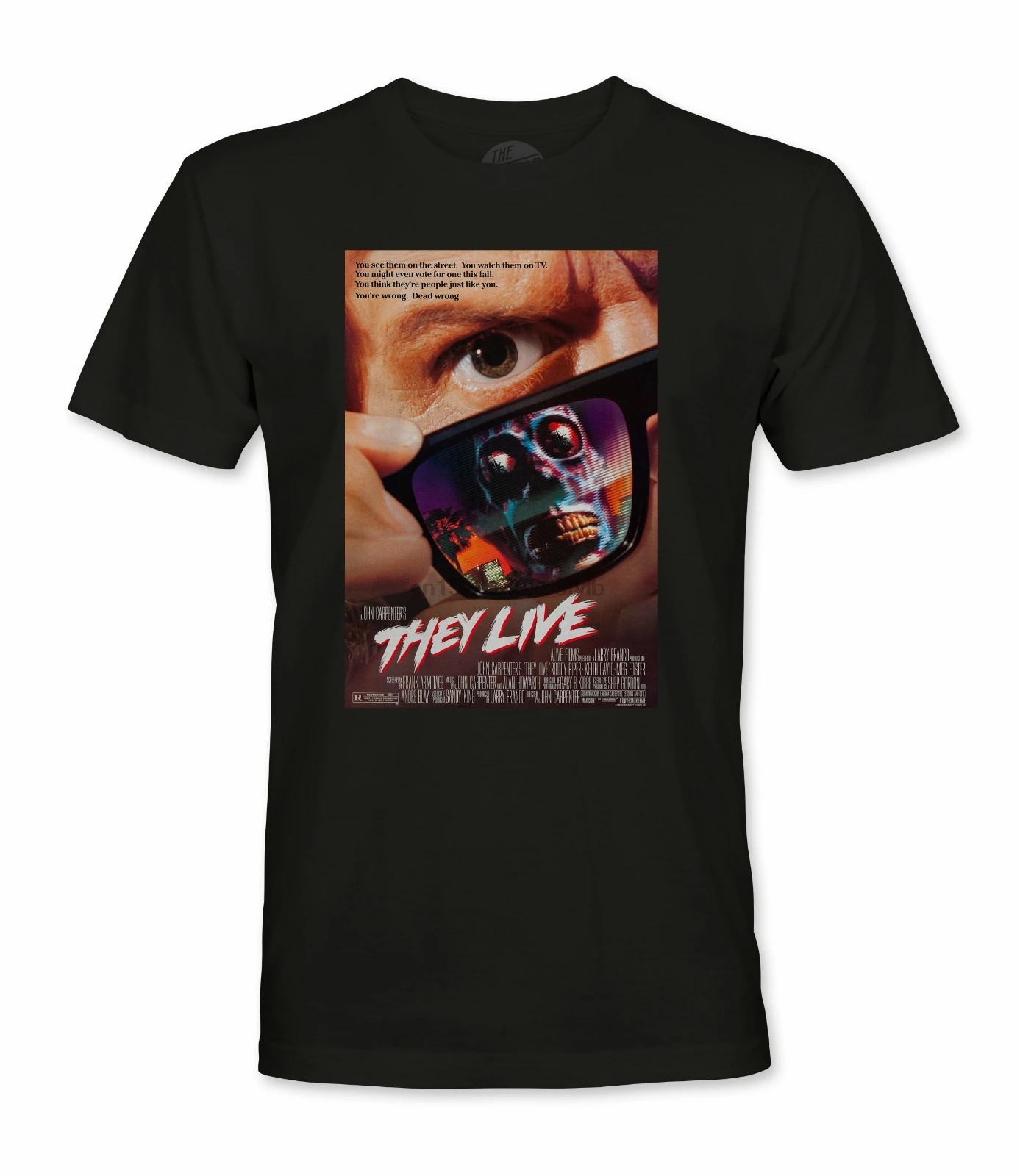 They Live Custom Movie T-Shirt [A55] John Carpenter |