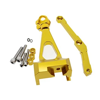

Motorcycle Steering Damper Stabilizer Buffer Mounting Bracket Kit for YAMAHA MT-09 2013-2016