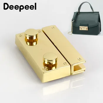 

1/2/5pcs High Quality Bag Lock Snap Women Handbag Metal Buckles Mortise Lock DIY Replacement Purse Locks Clasp Accessories