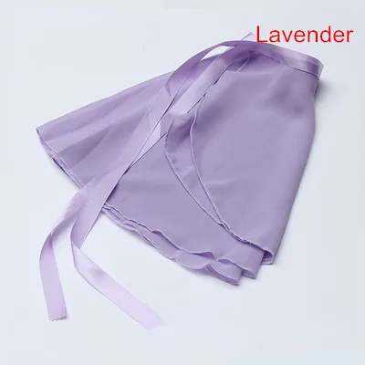 Фатиновая балетная танцевальная юбка, детская юбка-пачка, детская балетная юбка на шнуровке, юбка для катания на коньках, шарф, балетная юбка - Цвет: Lavender