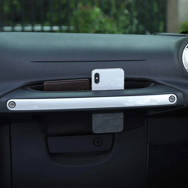 GrabTray пассажирский лоток для хранения Органайзер поручень Аксессуар Коробка для 2011- Jeep Wrangler JK JKU 2/4 двери