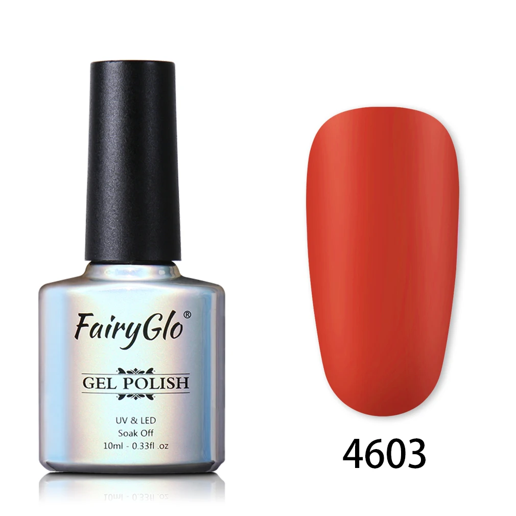 4603 FairyGlo 10 мл матовый гель для ногтей one step ногтей замочить от УФ-светодиодный Полупостоянный для ногтей гелем нет необходимости базовое, топовое покрытие гибридные Лаки - Цвет: 4603