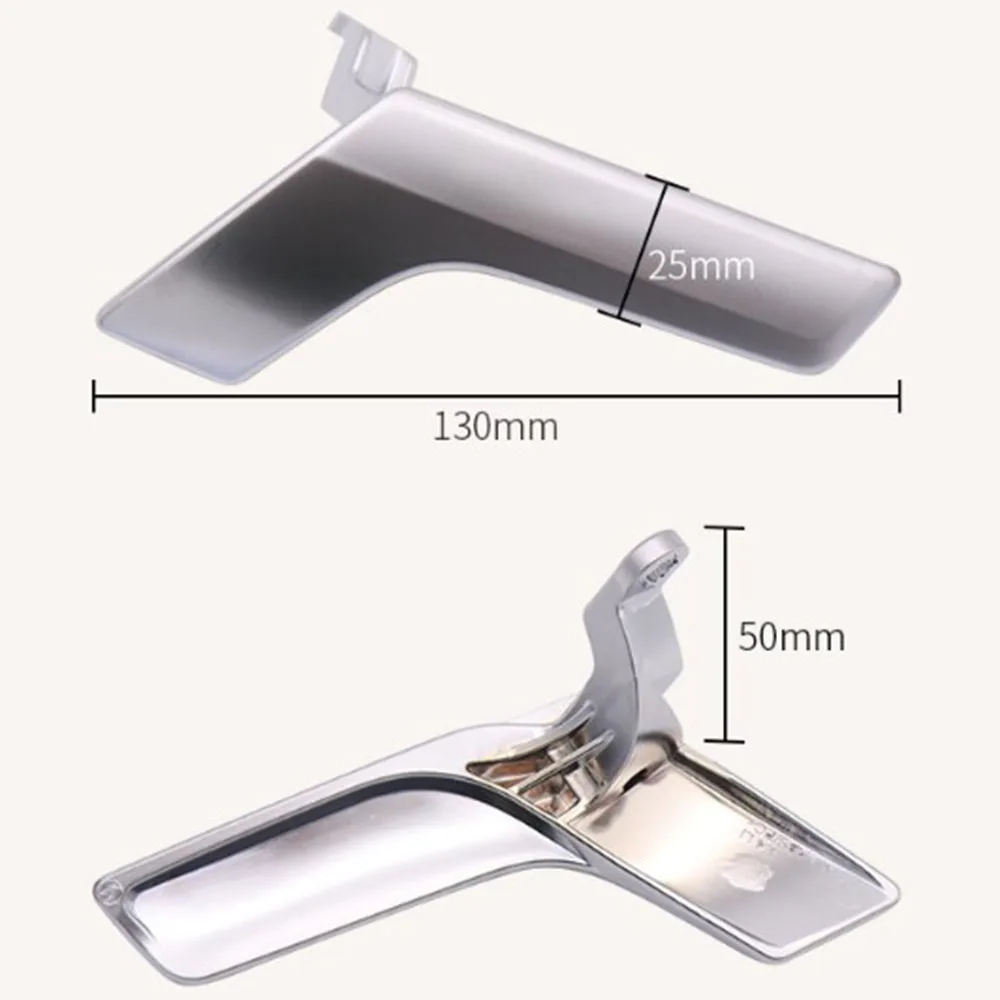 

silver for car parts ABS Matte Inside Interior Door Handle Left Driver Side Repair Kit for W204 X204