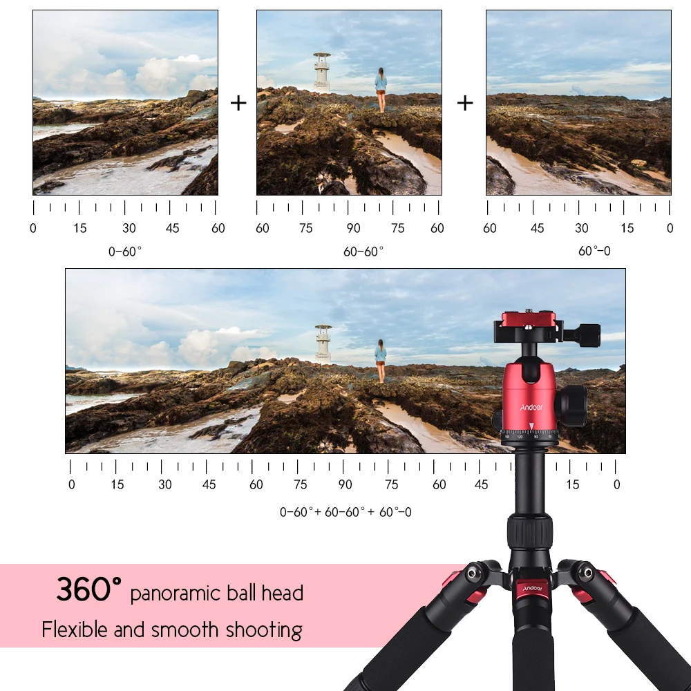 Andoer DT-02 Настольный Мини Портативный штатив подставка для Canon Nikon sony DSLR камера штатив с шаровой головкой БЫСТРОРАЗЪЕМНАЯ пластина