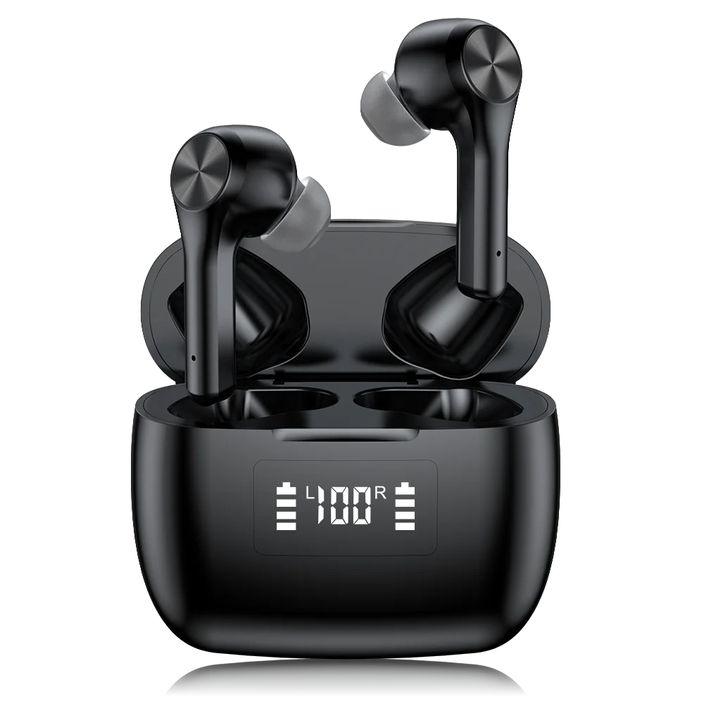 Wireless Earphones Bluetooth V5.0 TWS Wireless Bluetooth Headphones LED