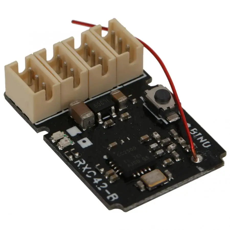 

Hot 2.4GHz 4CH Mini RC Car Receiver Boad for RC Racing Chassis Suitable for RXC42-B FUTABA 7PX 4PX 4PV RC Accessory