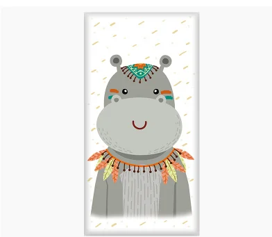 Абстрактный Узор Английский алфавит комбинация детская комната анти-столкновения мягкие настенные наклейки татами прикроватные анти-наклейки против столкновения - Цвет: L