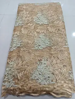 

High quality nigerian swiss voile net lace fo African tulle mesh lace fabric 2020 France cord lace for party wedding dress