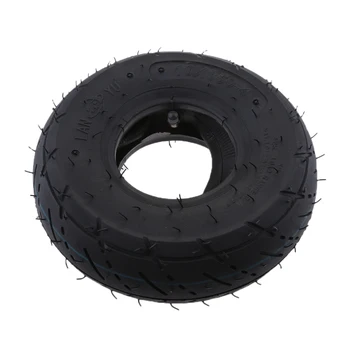 

3.00x4 Rubber Scooter Tyre & Inner Tube Set For 2 Stroke 49cc Go Kart
