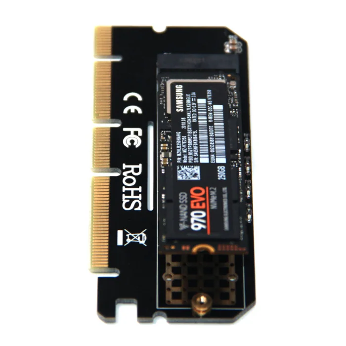 1 шт. M.2 Накопитель SSD с протоколом NVME к PCI Express 3,0X16 адаптер M ключ интерфейс карта расширения NC99