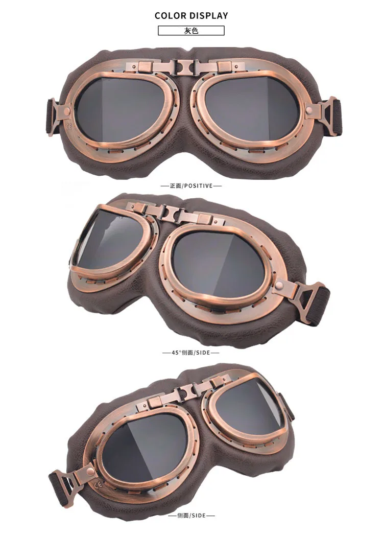 Harley Goggles мотоциклетные защитные очки ретро классическое стекло es велосипедные очки песочный картинг шлем стекло es