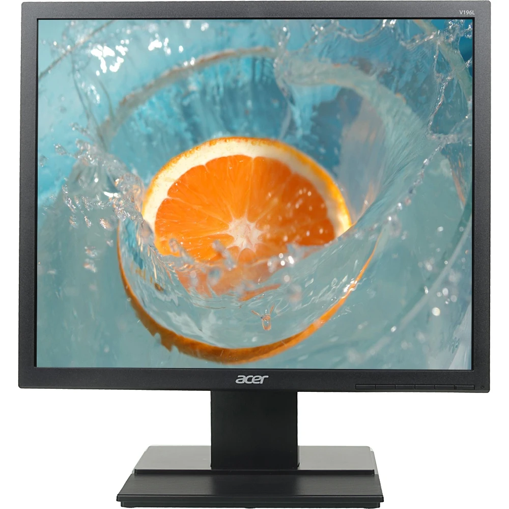 Acer monitor 1" V196LBbd black IPS LED 5:4 DVI 250cd Mat