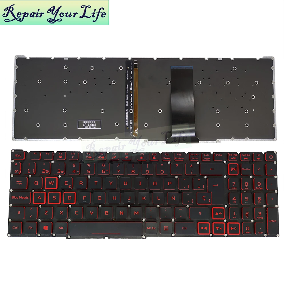 Multilingual Backlit Keyboard