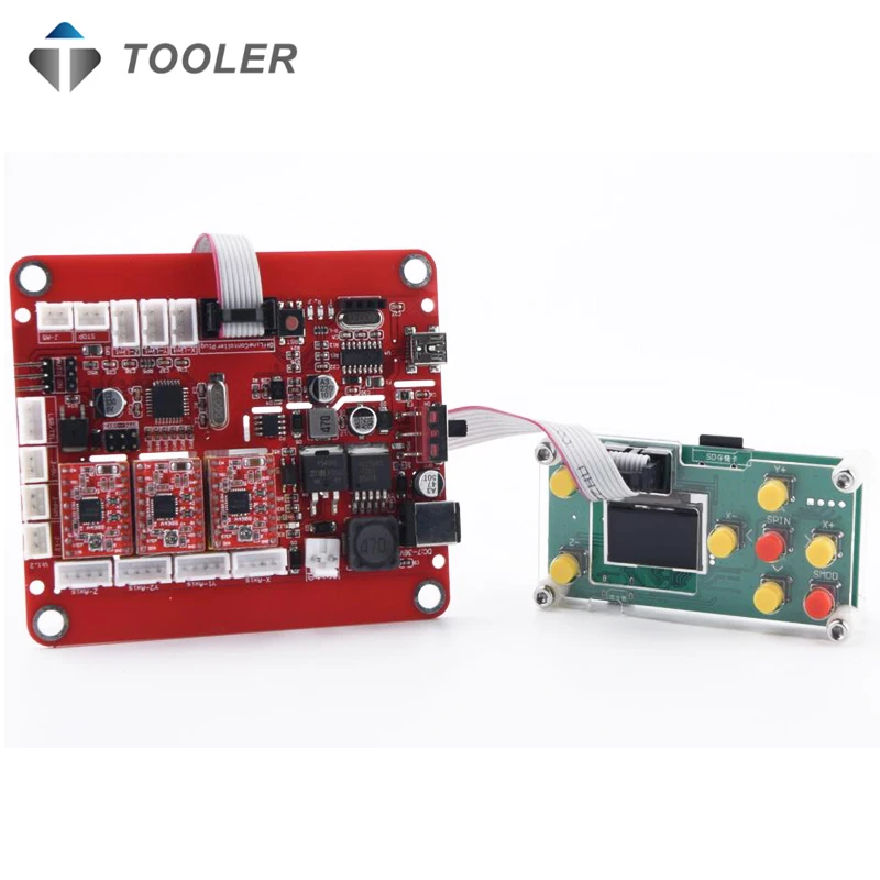 USB порт GRBL плата управления, 3 оси управления, лазерная гравировка машина доска, 5500 мВт лазерная гравировка доска