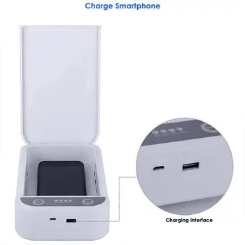 

2020NEW Multifunctional Mobile Phone Sterilizer Automatic Disinfection And Sterilization Automatic Aromatherapy Uv Kill 1 Pcs