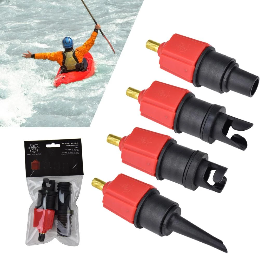 Sup Pump Adapter Inflatable Boat Air Valve Tire Paddle Board Adaptor Compressor